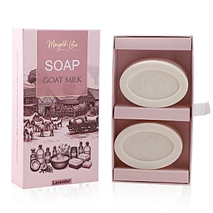 Marigold and Lotus Set of 2 Goat Milk Soap - Lavender fragrance