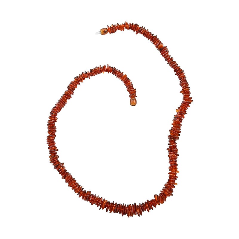 Baltic Amber Beaded Statement Necklace 22 Inches