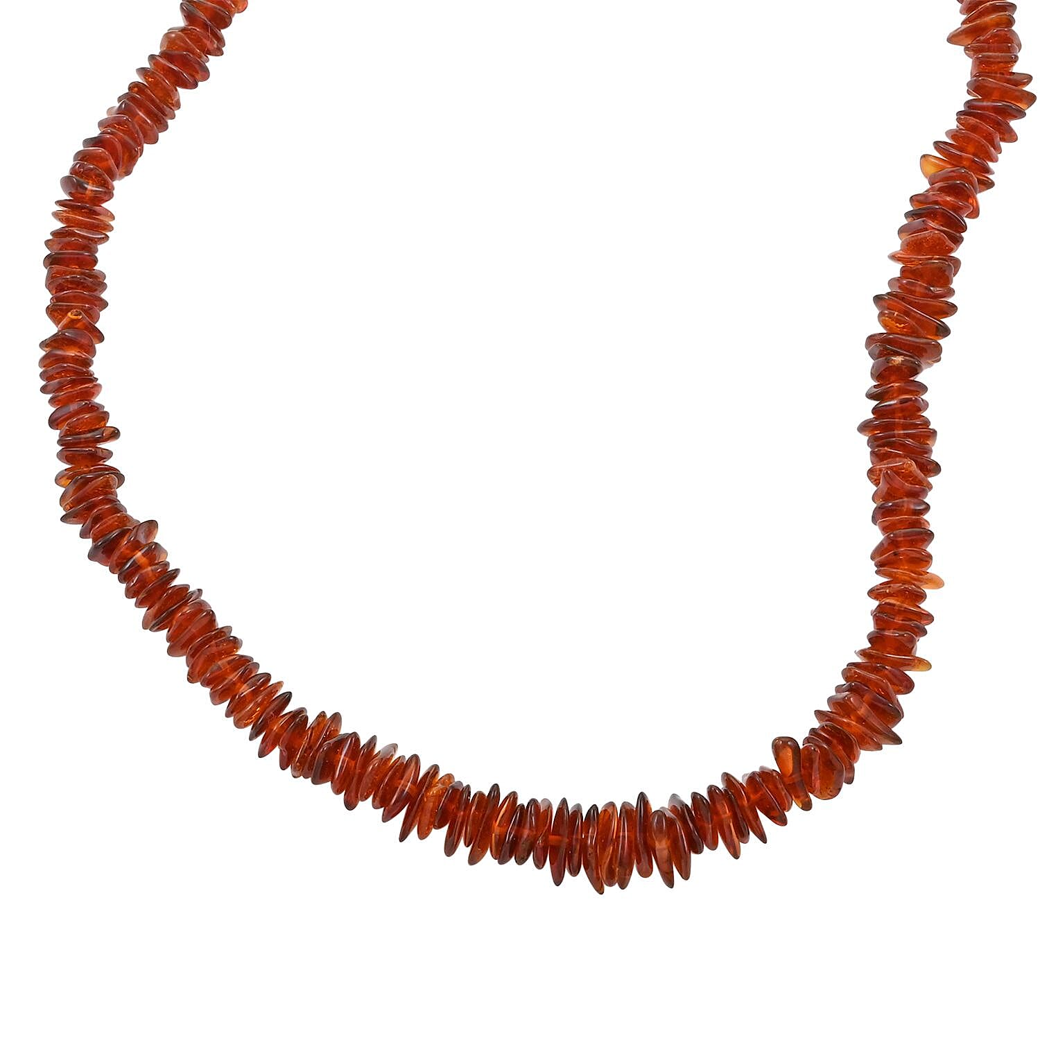 Baltic Amber Beaded Statement Necklace 22 Inches
