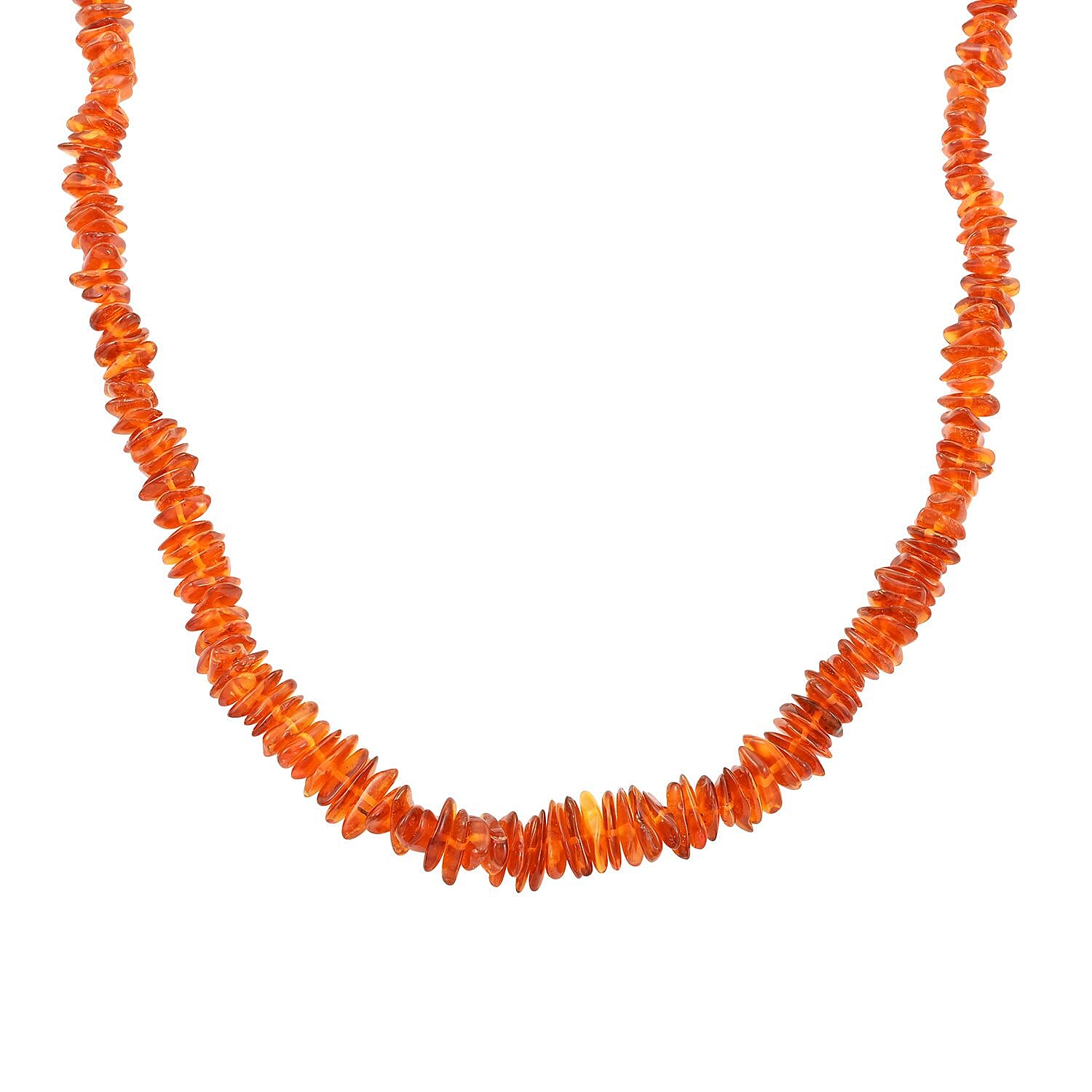 Baltic Amber Beaded Necklace 25 Inches
