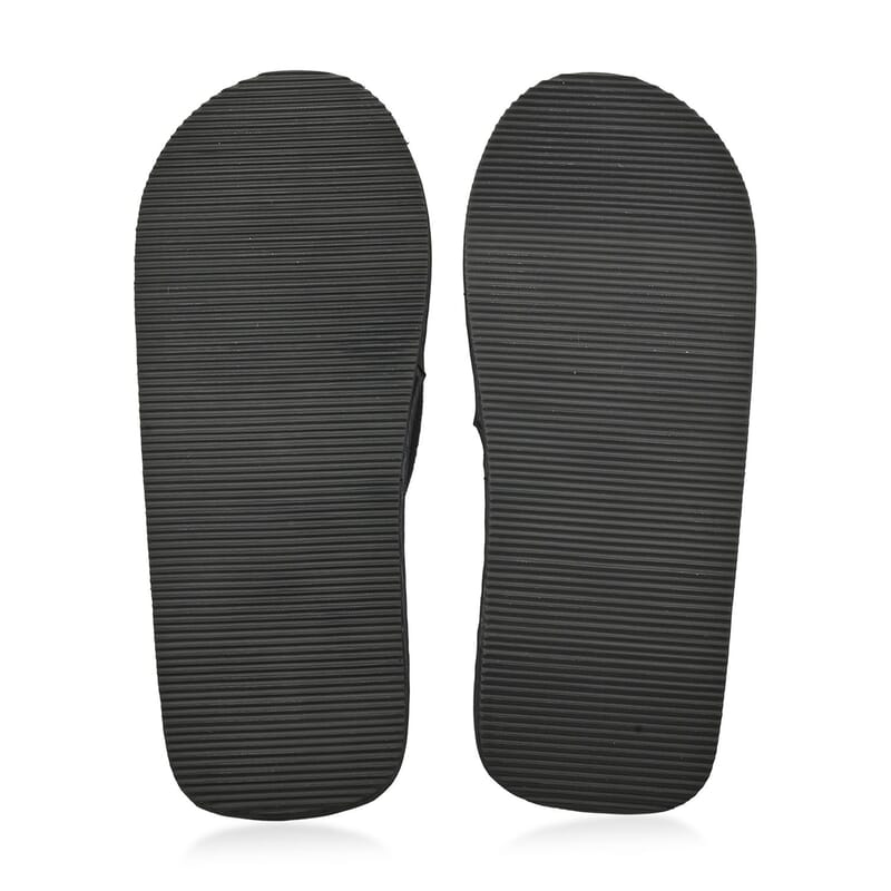 Floral Seagrass Slipper with Fabric Strap - Size 7-7.5