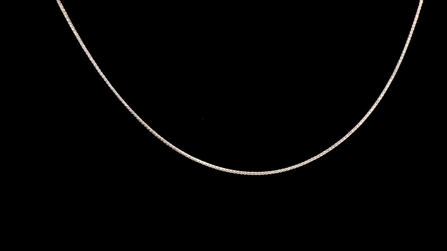 Ankur's Treasure Chest Italian Sterling Silver Chain Necklace 24 Inches 3.20 Grams