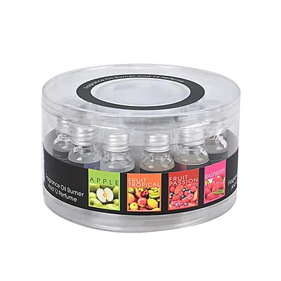 Set of 12 Essential Oil with Ceramic Base 10ml