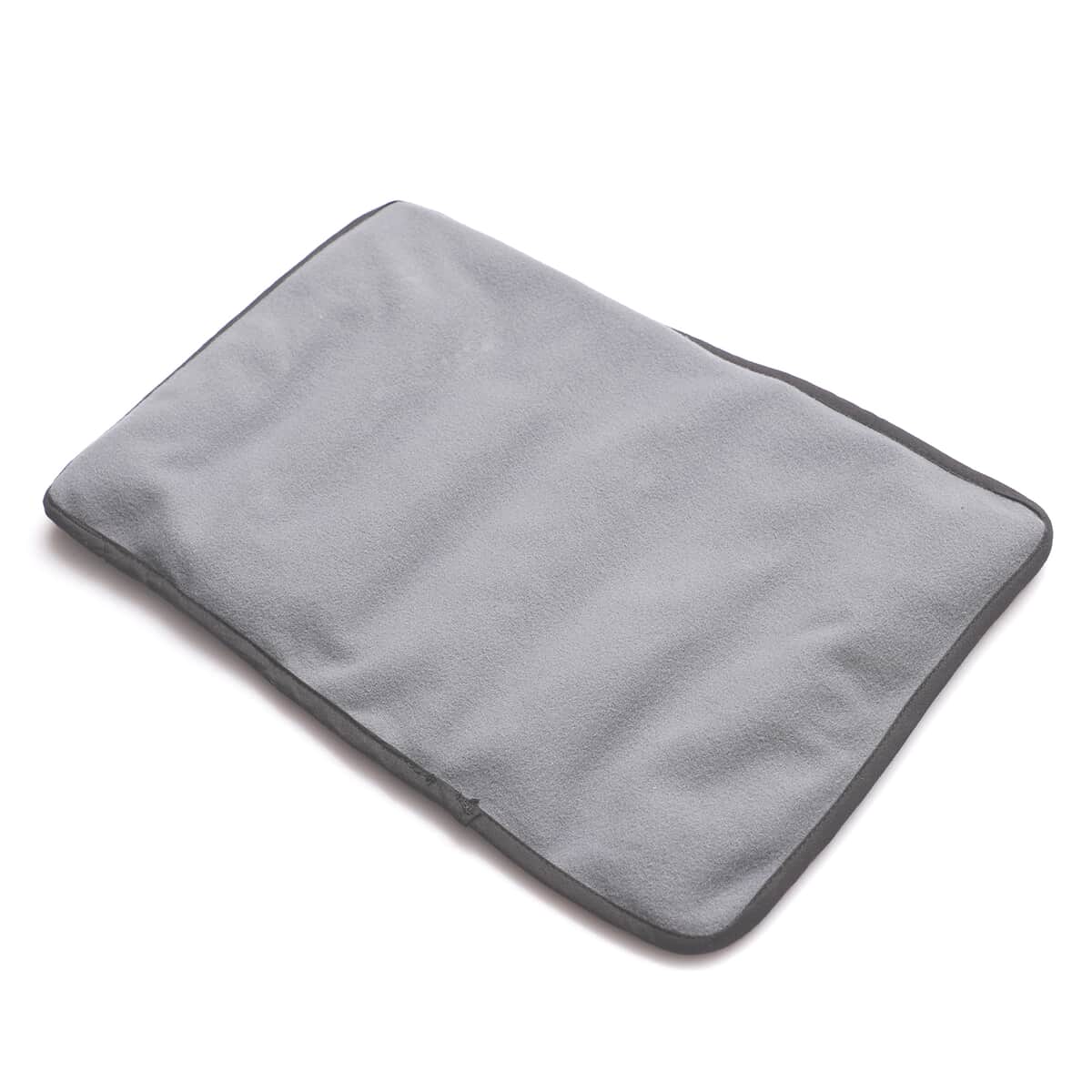 Gray Polyester Travelling Shungite Pillow (8"x11") image number 0