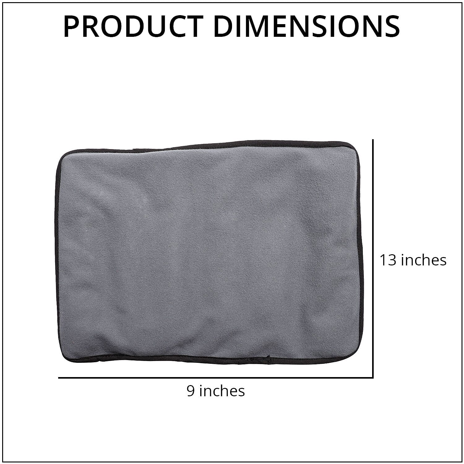 Gray Polyester Travelling Shungite Pillow 1 lb.