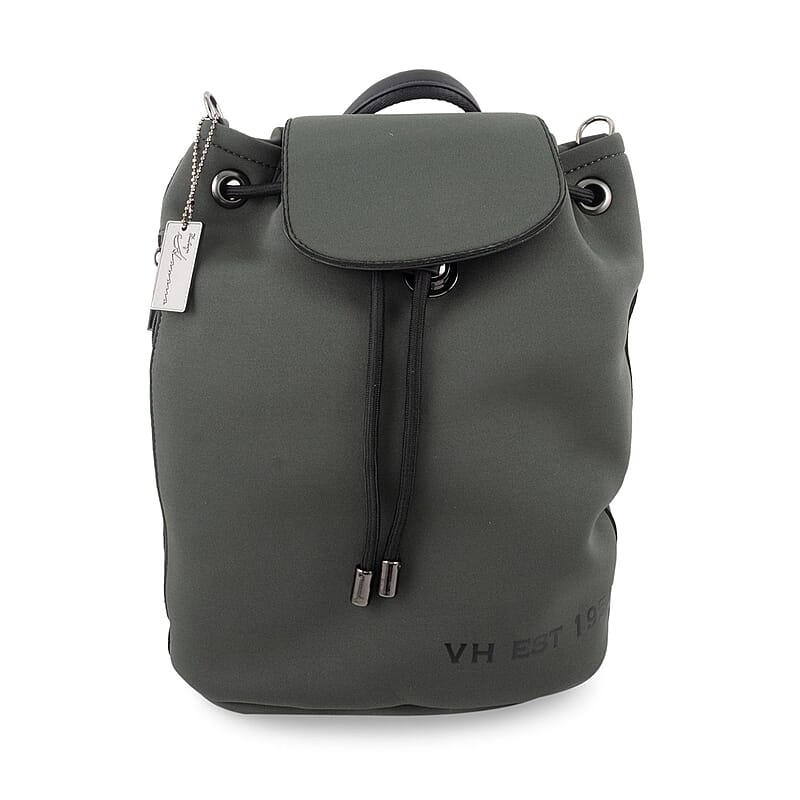 Vintage Havana Dark Green Coco Backpack