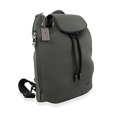 Vintage Havana Dark Green Coco Backpack