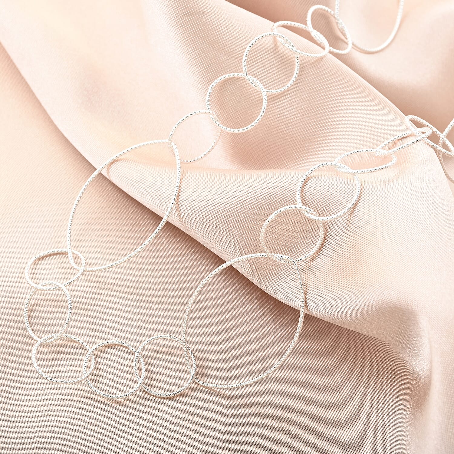 Italian Sterling Silver Chain Necklace 24 Inches 9.40 Grams