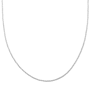 Italian Rhodium Over Sterling Silver Wrapped Snake Chain Necklace 20-22 Inches 6.90 Grams