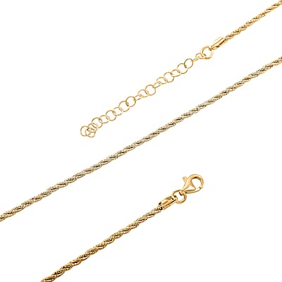 Italian 14K Yellow Gold Over Sterling Silver Wrapped Snake Chain Necklace 20-22 Inches 6.90 Grams