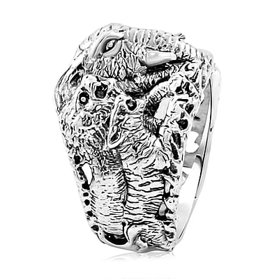Bali Legacy Sterling Silver Safari Animal Ring (Size 10.0) 11.35 Grams