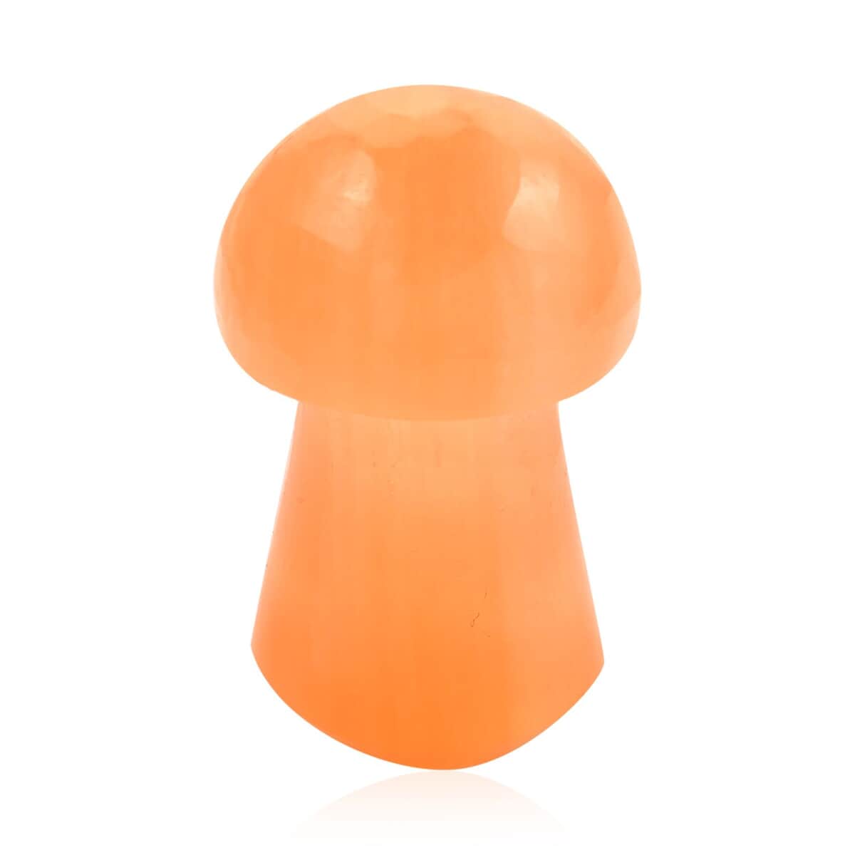 Bargain Deal Orange Selenite Mushroom 6cm 417.5ctw image number 0