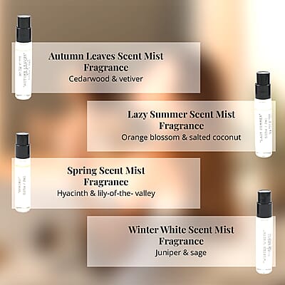 Esscentials Vegan Scent Mist Set- Tis The Season (4x2ml)