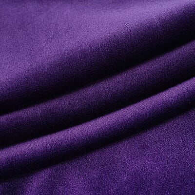 Set of 2 Black and Purple Velvet Elastic Waist Lounge Pant - One Size Fits up to S-L