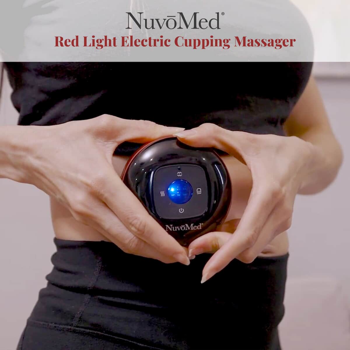 Closeout NuvoMed Red Light Electric Cupping Massager image number 1