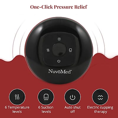 Closeout NuvoMed Red Light Electric Cupping Massager