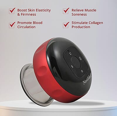 Closeout NuvoMed Red Light Electric Cupping Massager