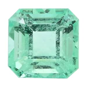 AAAA Boyaca Mint Colombian Emerald (Oct Free Size) 0.50 ctw