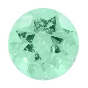 AAAA Boyaca Mint Colombian Emerald (Rnd Free Size) 0.75 ctw