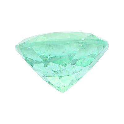 AAAA Boyaca Mint Colombian Emerald (Rnd Free Size) 0.75 ctw