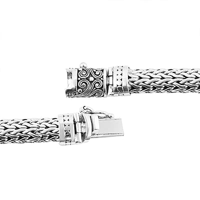 Bali Legacy Sterling Silver Jaguar Bracelet (7.50 In) 61.25 Grams