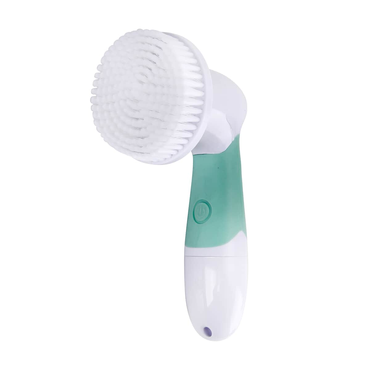 Electric Green Facial Cleansing Brush Set - Small Brush, Big Brush, Pumice Stone, Face Sponge (4 AA Batteries not Included) image number 2