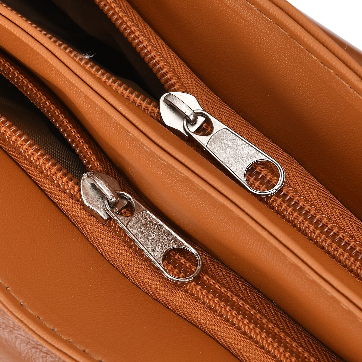 Tan Sheep Leather Tote Bag with Handle Drop 13 image number 5