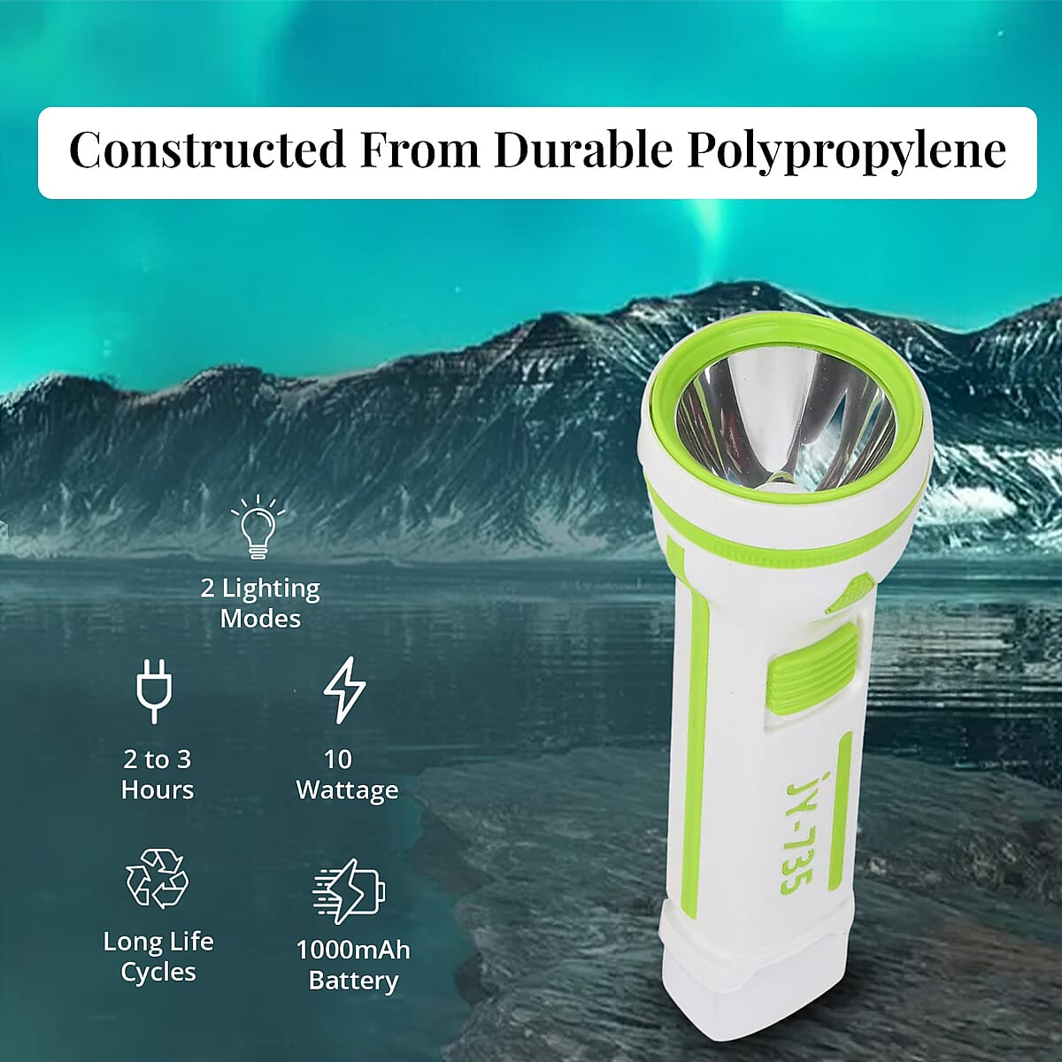 Portable Solar Flash Light image number 4
