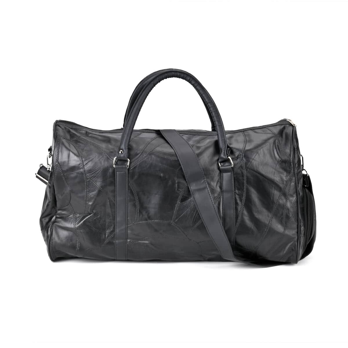 Black Sheep Leather Travel Bag with Handle Drop 8.7 and Long Shoulder Strap 54.7 image number 0