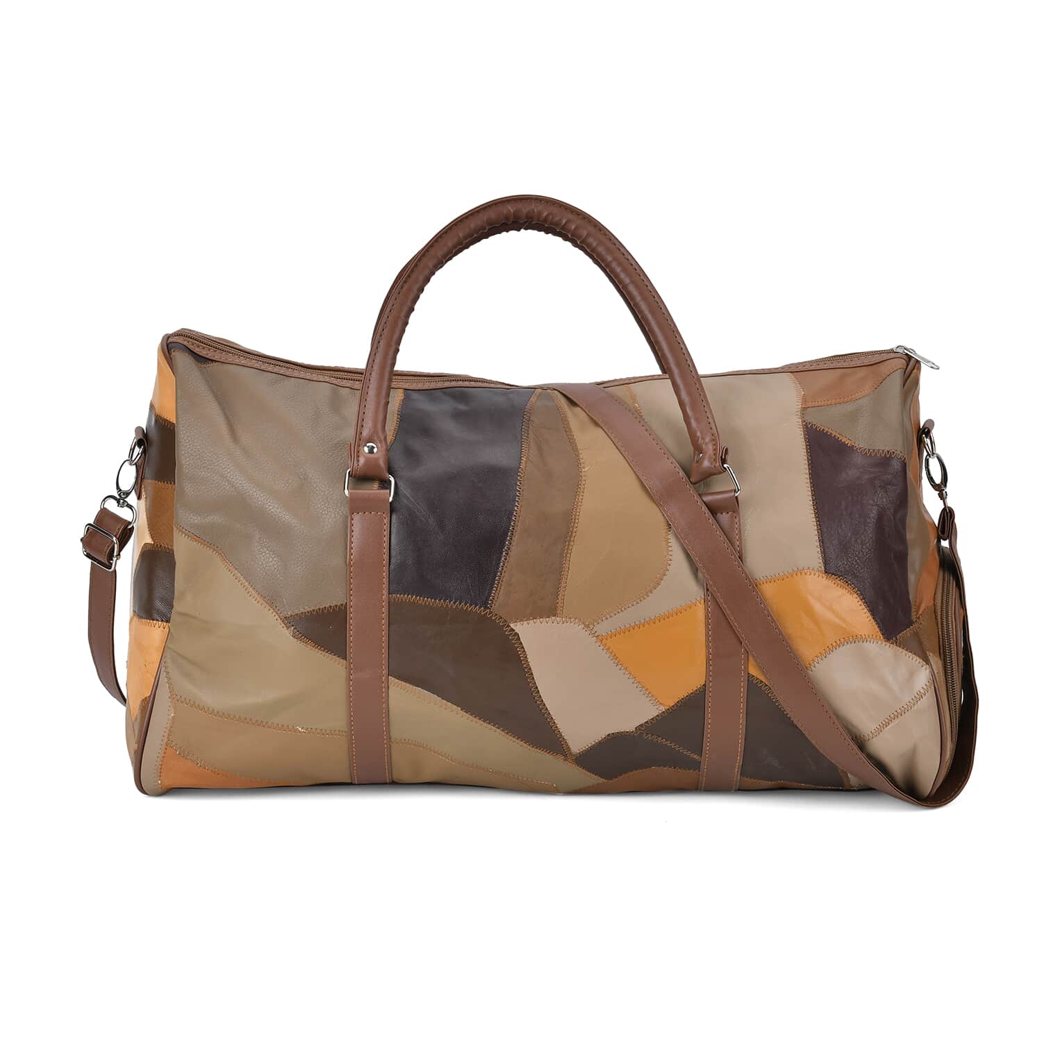 2024 L.A.M.B Leather and canvas handbag