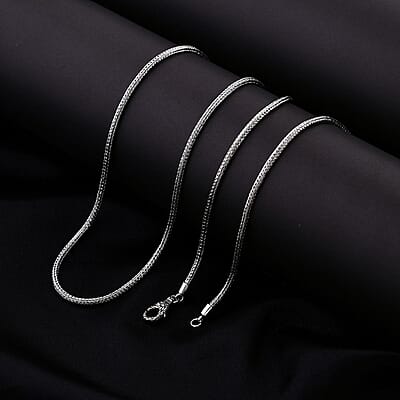 Bali Legacy Sterling Silver Tulang Naga Chain Necklace 20 Inches 17.40 Grams