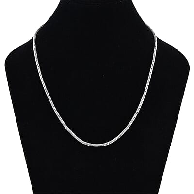 Bali Legacy Sterling Silver Tulang Naga Chain Necklace 20 Inches 17.40 Grams
