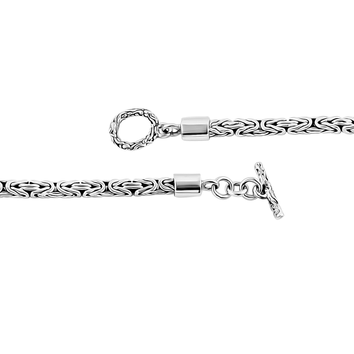 Bali Legacy Borobudur Chain Filigree Bracelet in Sterling Silver (7.25 In) 10.50 Grams image number 4