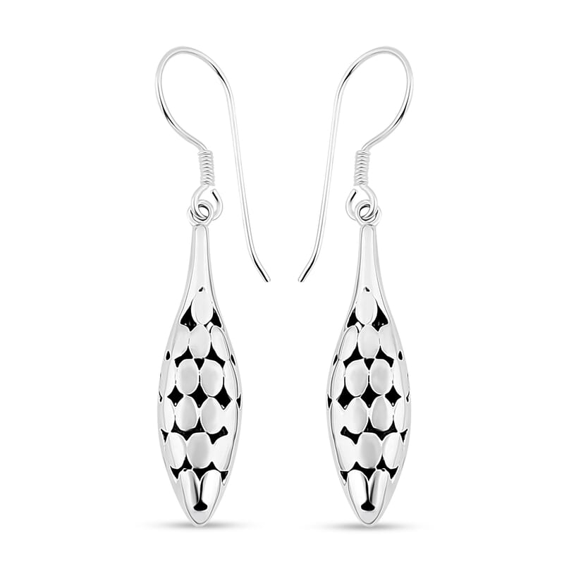 Bali Legacy Sterling Silver Dangle Earrings 5.25 Grams