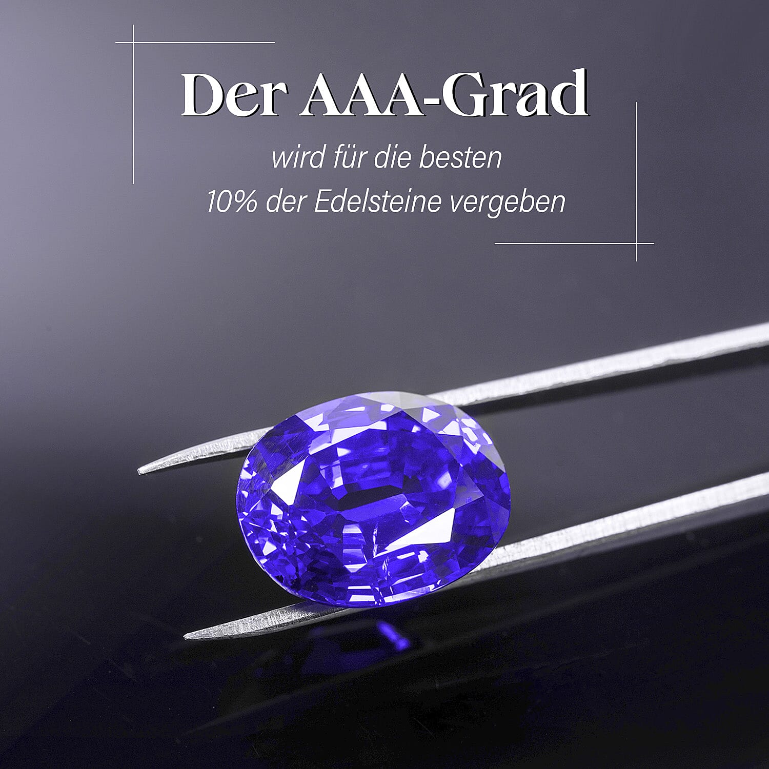 Tanzanite 5.28 ctw Bracelet in Rhodium Over Sterling Silver (7.50 In)