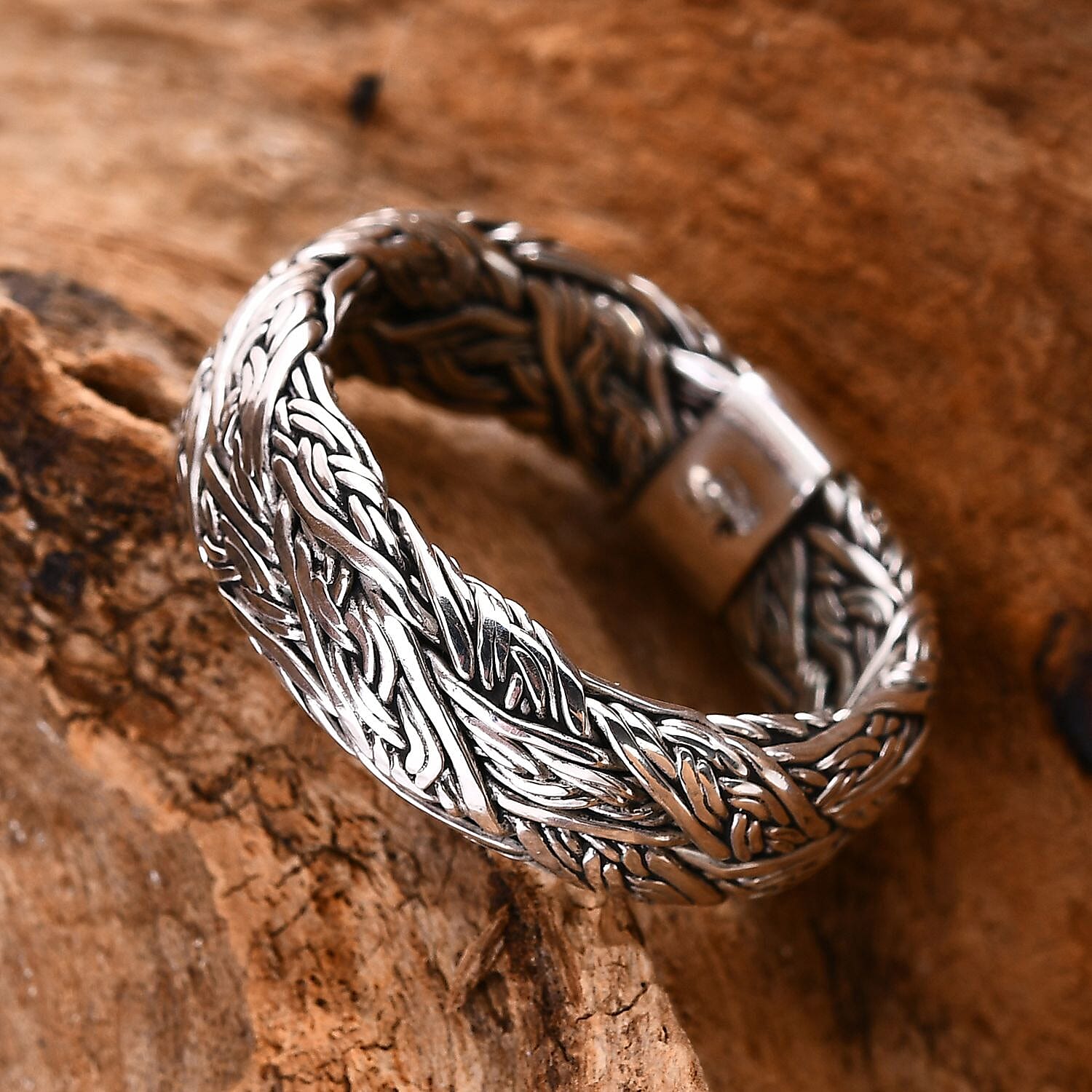 Bali Legacy Ring in Sterling Silver (Size 10.0) 8.85 Grams