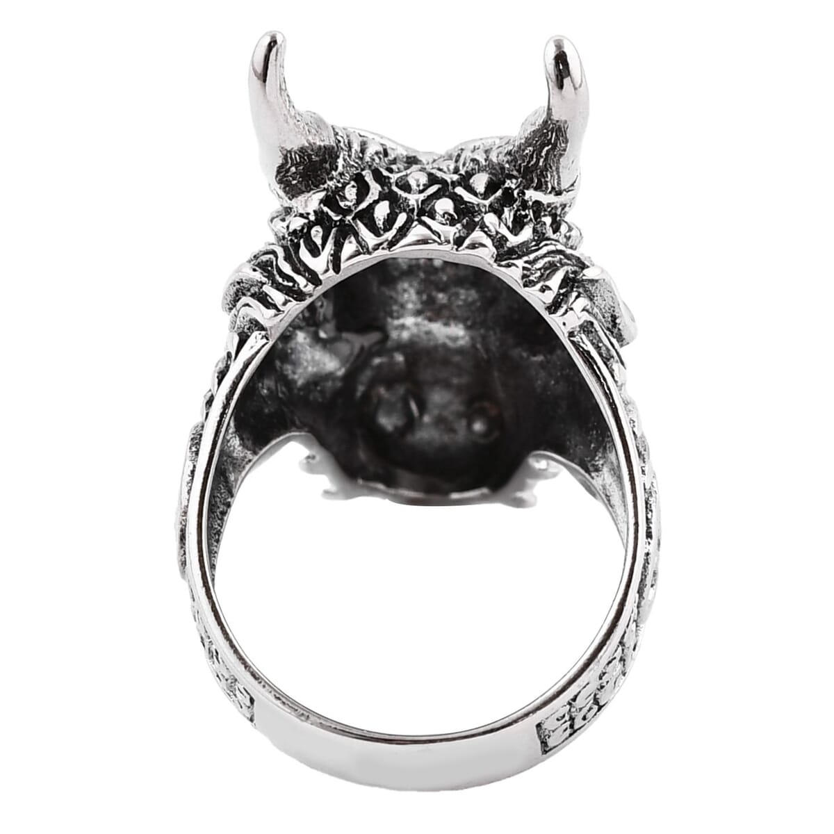 Bali Legacy Sterling Silver Dragon Ring (Size 9.0) 11.50 Grams image number 4