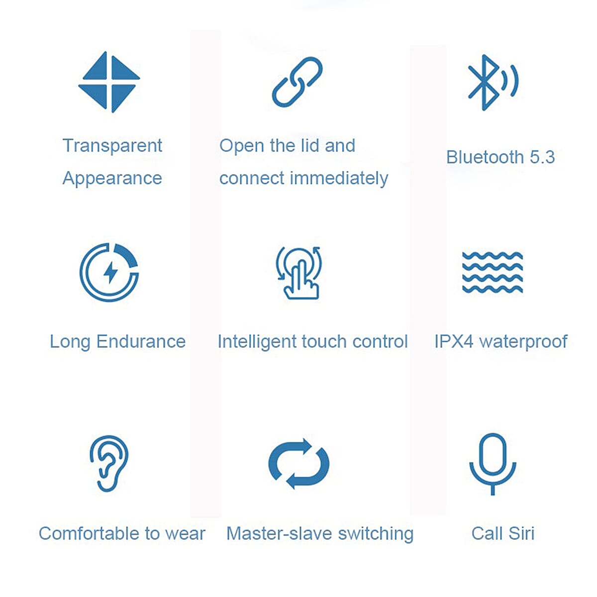 Closeout 3P Experts Bits N Bytes Wireless Headphones -Cream image number 3