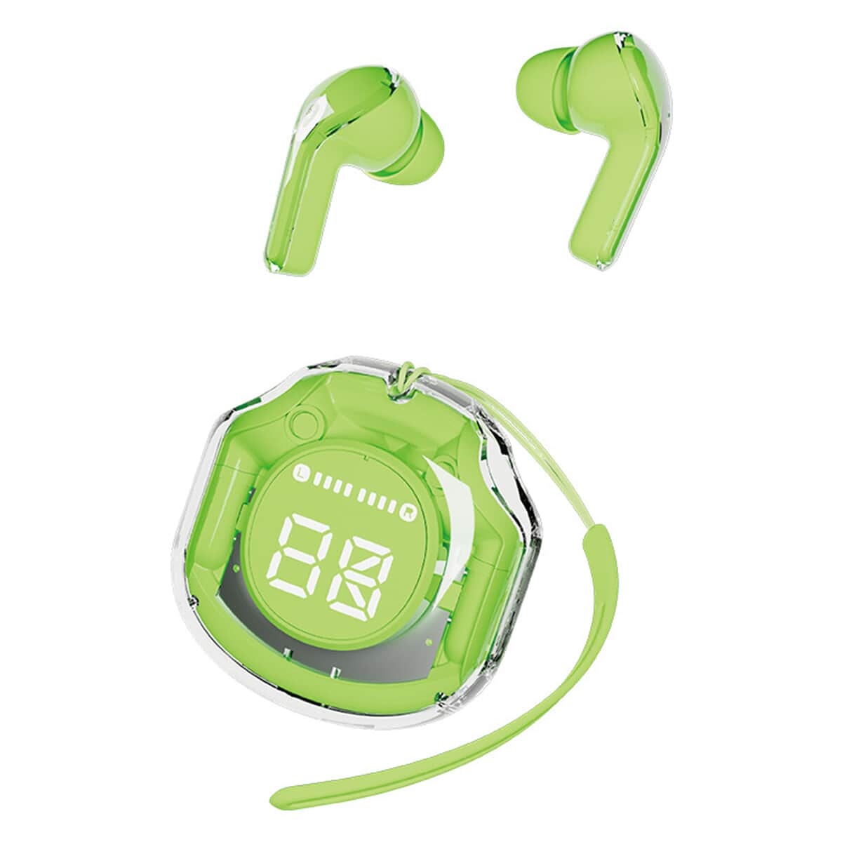 3P Experts Bits N Bytes Wireless Headphones -Lime (Ships in 8-10 Days) image number 0