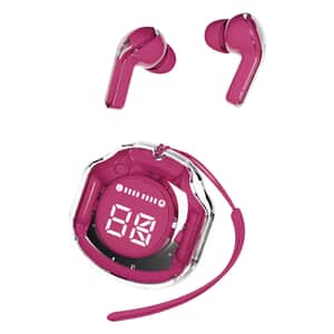 Closeout 3P Experts Bits N Bytes Wireless Headphones -Fuchsia (Ships in 8-10 Business Days)