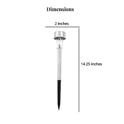 Closeout Set of 2 Solar Tiki Torch Lights 9