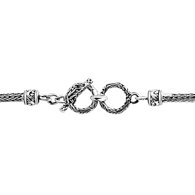 Bali Legacy Sterling Silver Turtle Necklace 20 Inches 44.65 Grams