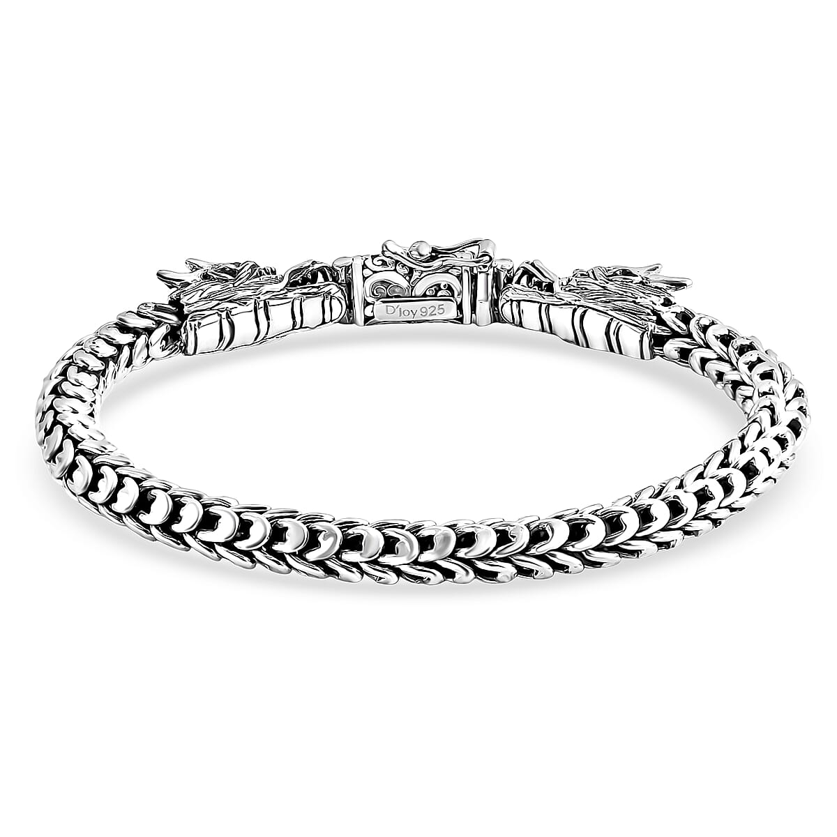 Bali Legacy Dragon Skin Bracelet in Sterling Silver (7.25 In) 43.70 Grams image number 1