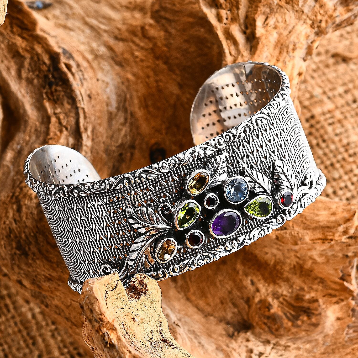 Buy D'Joy Bali Legacy Multi Gemstone 5.15 ctw Garden of Bali