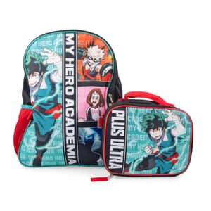 My Hero Academia Backpack with Lunch Bag