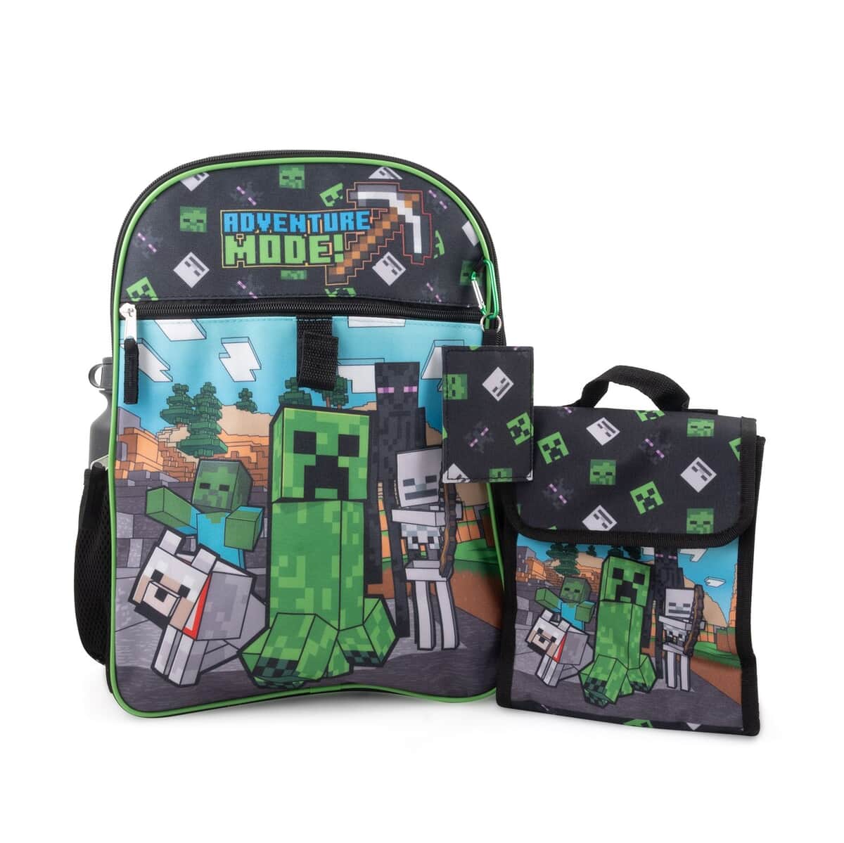 Minecraft Backpack with Lunch Bag image number 1