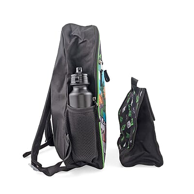 Minecraft Backpack with Lunch Bag