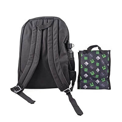 Minecraft Backpack with Lunch Bag