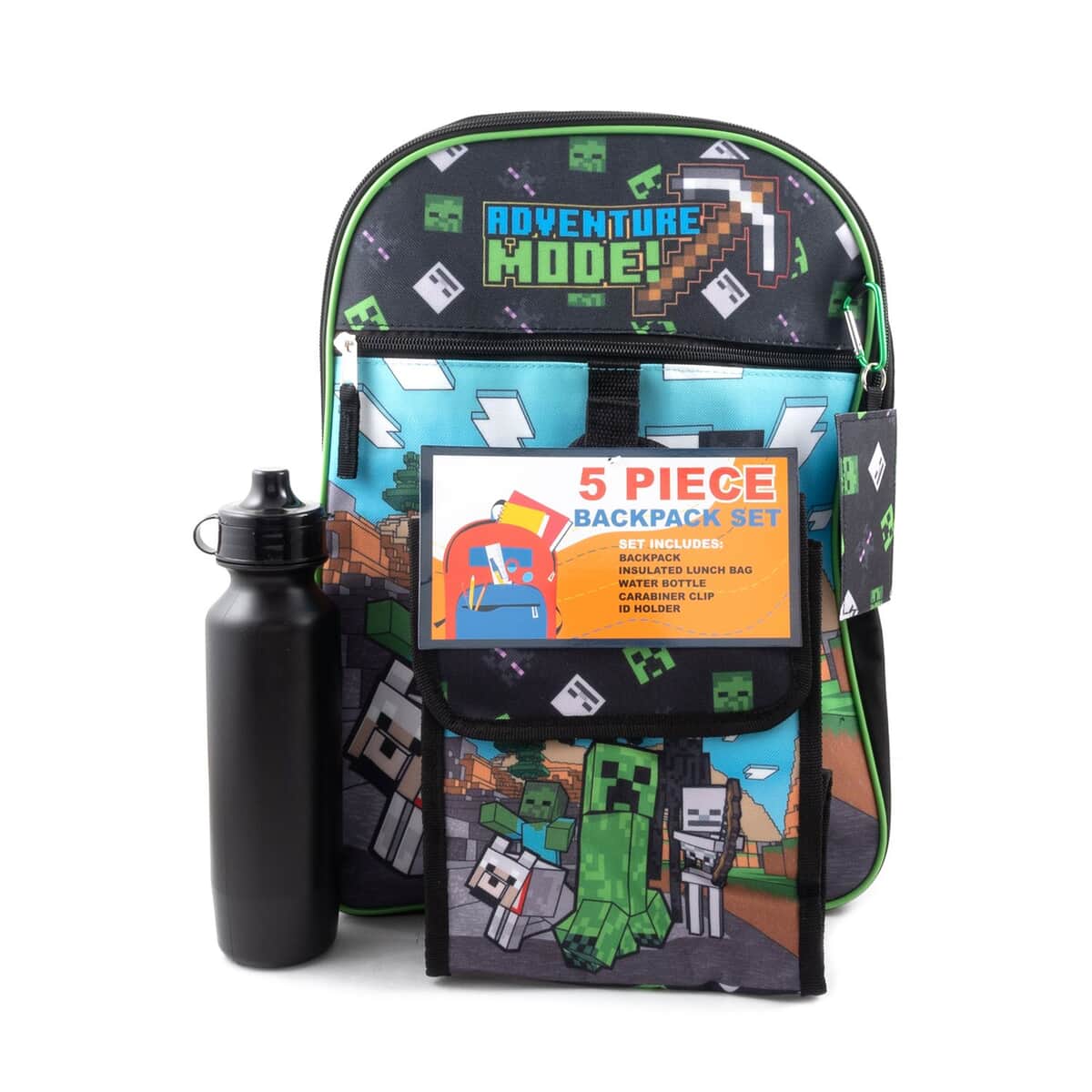 Minecraft Backpack with Lunch Bag image number 6