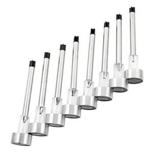 8pc Touch of Eco Lawnlite LED Solar Stakes
